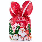 Пакет подарочный с ушками-завязками 13,5*22,5см 10шт "Новогодний"