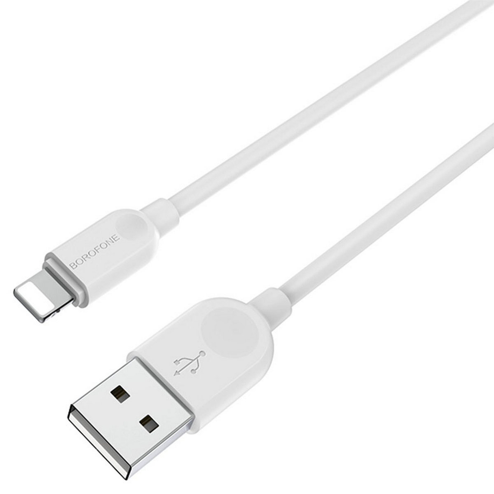 Кабель USB x Lightning 8Pin -1м. Borofone BX14 (2.4А)