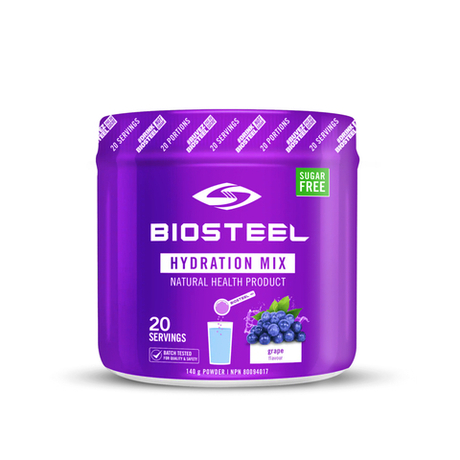 Изотоник Biosteel Hydration Mix Виноград, 140 г, 20 порций