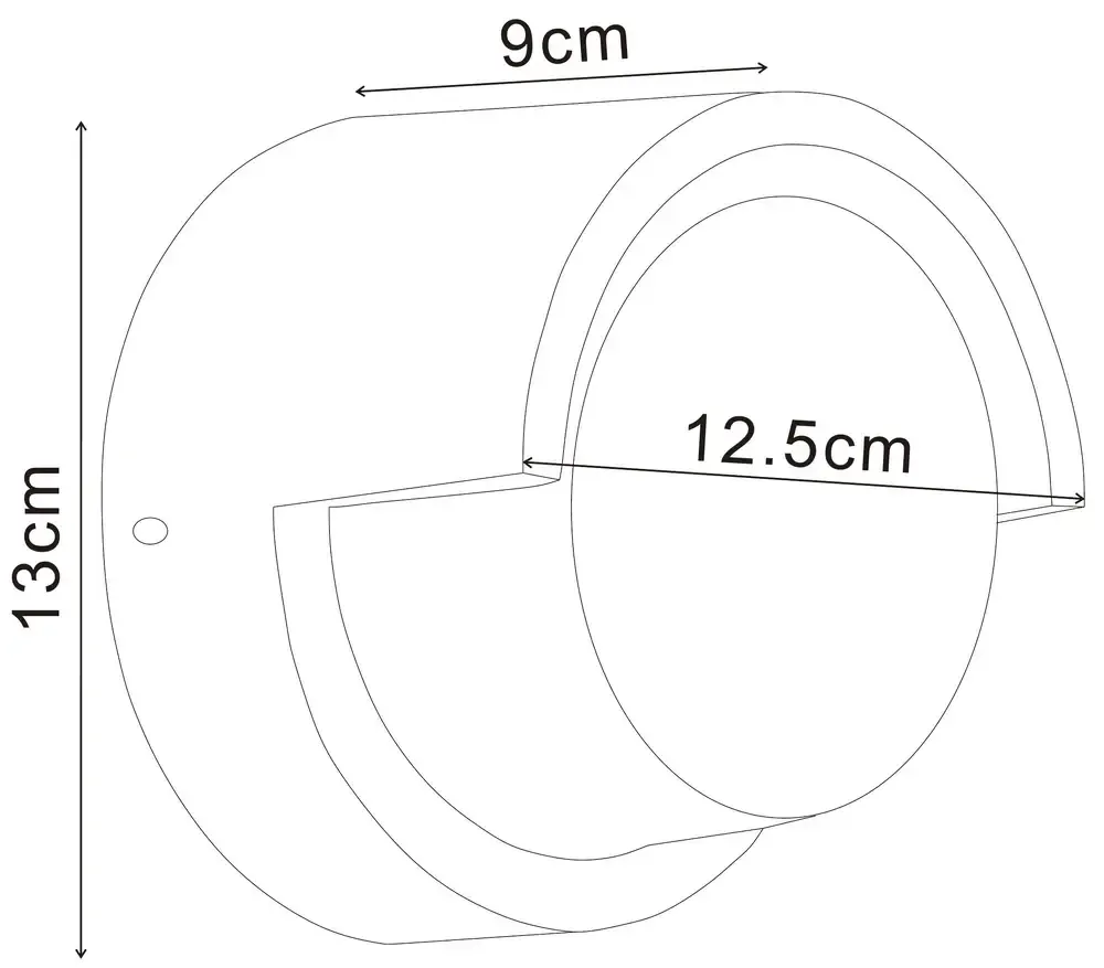 Уличный настенный светильник Arte Lamp