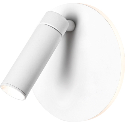 Светильник декоративный настенный светодиодный ЭРА EDGAR WL55 WH COB 5Вт / SMD 7Вт 4000К IP20 белый