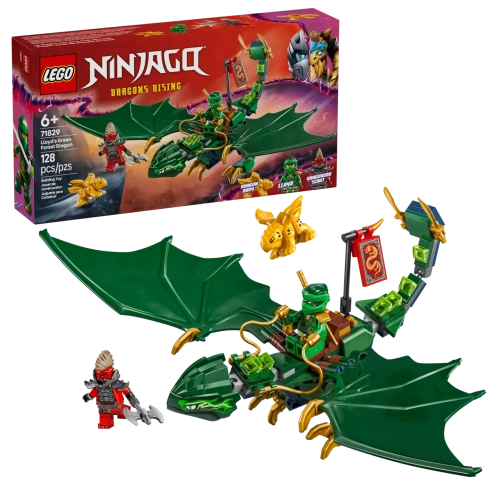 Конструктор LEGO Ninjago 71829 Зеленый лесной дракон Ллойда