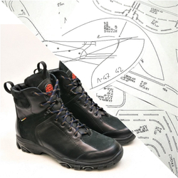 Лекала Л - 47 МУЖСКИЕ БОТИНКИ