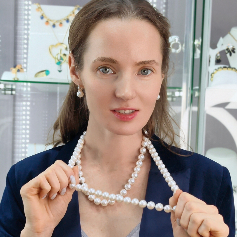 Колье Fiore Luna WHITE SHELL PEARL BCN12776-01