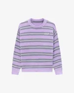Свитер YMKASHIX Soft Strips Фиолетовый