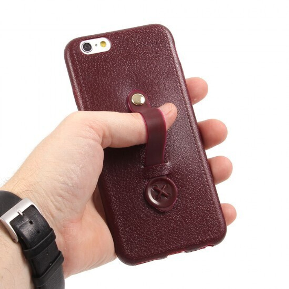 Чехол ТПУ для iPhone 6/6S, 011784 Красный