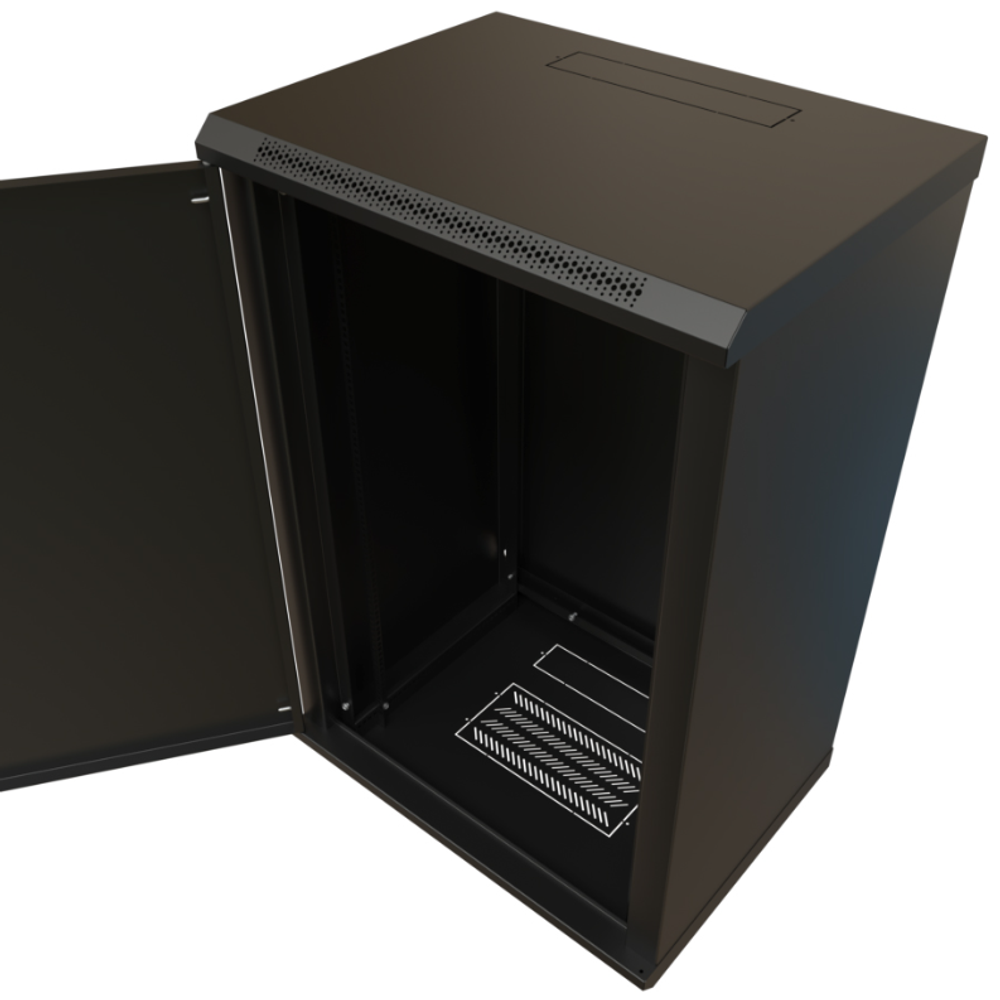 Шкаф серверный 19", 18U WRLine WR-TW-1866-SR-RAL9004