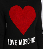 Худи Love Moschino - черный(W6484 02 E2388)