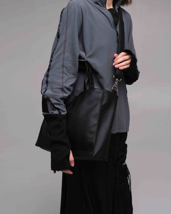 Сумка Тоут Stone черная - фото 4