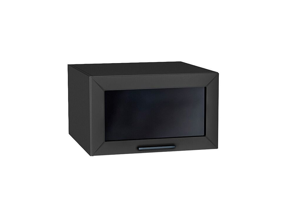 Шкаф верхний горизонтальный остекленный глубокий Глетчер