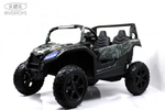 Детский электромобиль RiverToys M222MM зеленый камуфляж