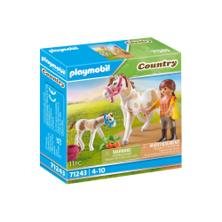 Playmobil - Деревенская кобыла с жеребенком 71243 / артикул   71243  / GTIN 4008789712431