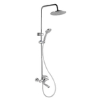 Душевая система Glauf NUD16-A045 (смеситель35К с изл+лейка 1 поз.+душ.шланг+тропич.душ.)