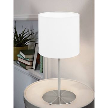 Настольная лампа 1*E27 31594 никель матовый PASTERI Eglo