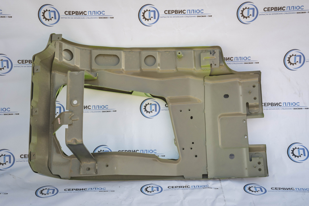 Бампер самосвал левый X3000 (зеленый)