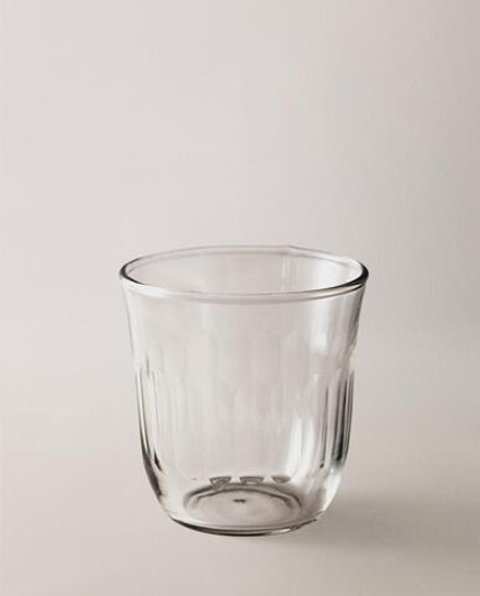 Zara Home стакан из стекла, цвет прозрачный, 8.5 см · 1298/401