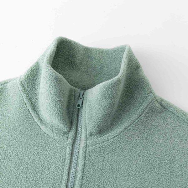 Толстовка Анорак Split Half фисташковая/зеленая - фото 3