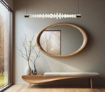 Люстра дизайнерская горизонтальная Filamento Lamp 1ud by Mayice studio