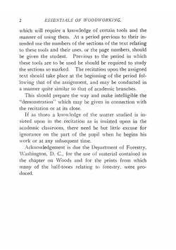 Essentials of woodworking; a textbook for schools | Griffith Ira Samuel