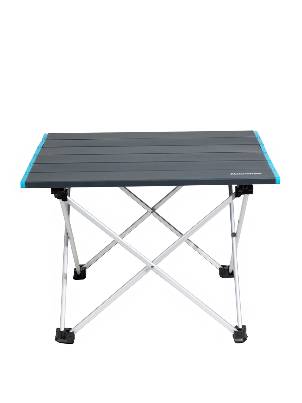 Стол складной Naturehike FT08 серый из сплава алюминия, с чехлом (NH19Z008-Z)