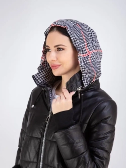 Пальто кожаное из натуральной кожи