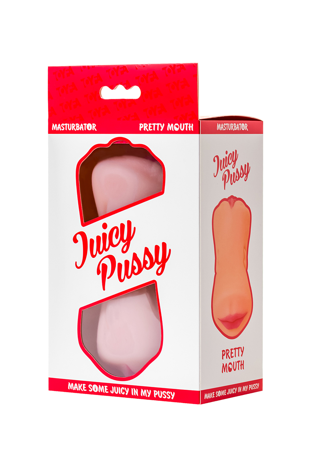 Мастурбатор реалистичный Juicy Pussy Pretty Mouth, рот и вагина