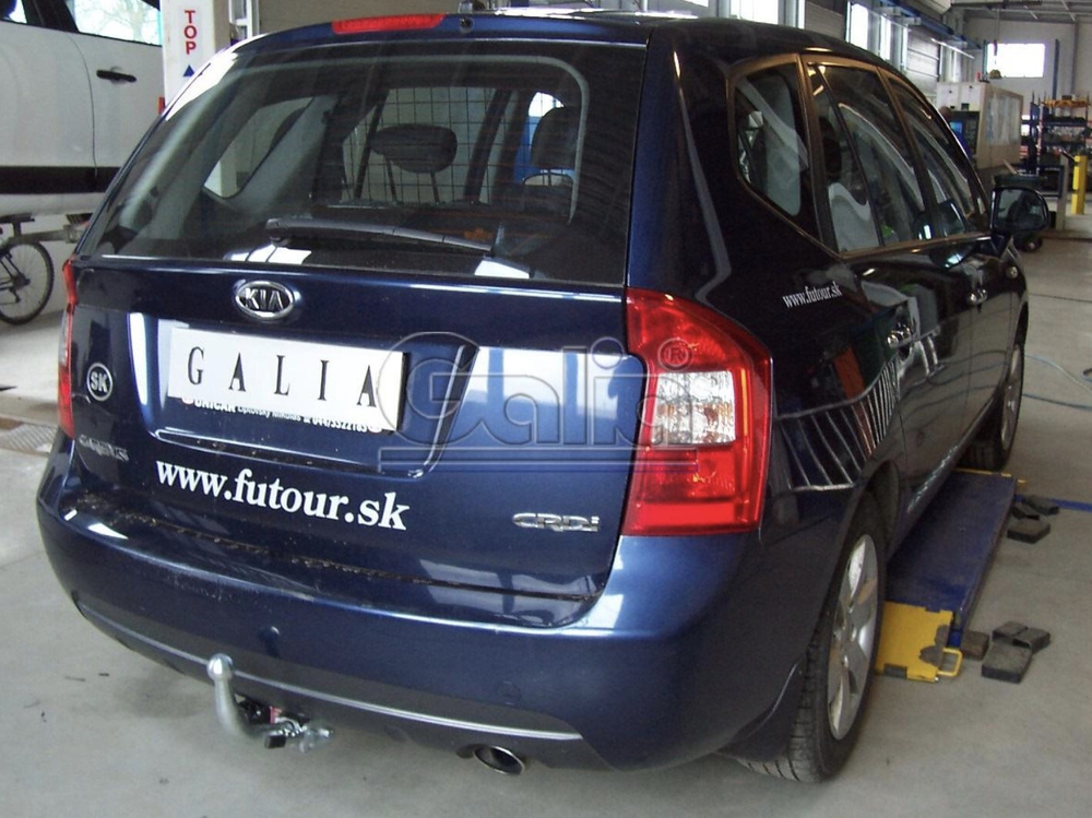 Фаркоп оцинкованный Galia K032A для Kia Carens 2006-2013(паспорт и сертификат в комплекте)(без электрики)