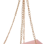 Пакет для цветов и подарков «Стиль» 18*10*15 см, розовый