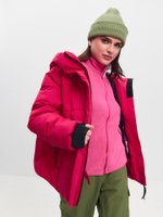 Куртка горнолыжная Apre ski утепленная (маджента\пурпурный)