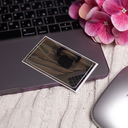 Наклейка на карту "Отдых" 💳