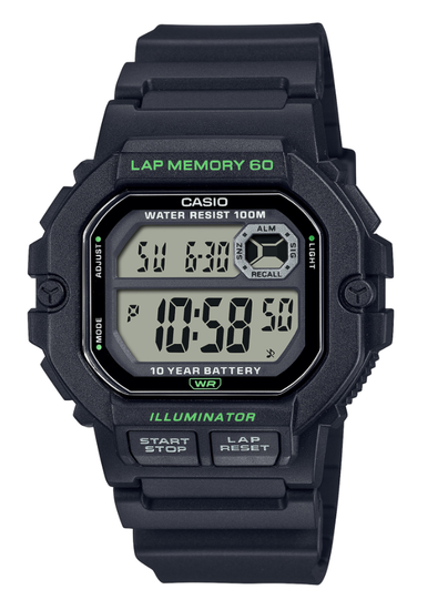 Casio Collection WS-1400H-1A Мужские японские наручные часы