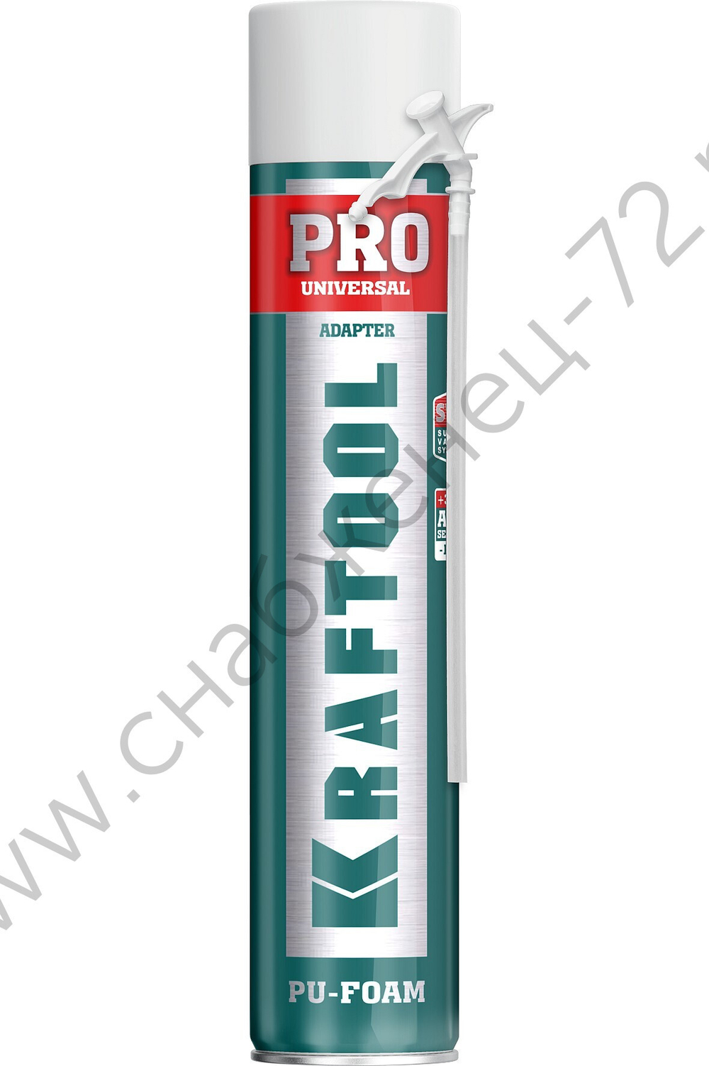 KRAFTOOL ADAPTER PRO выход до 45л 750мл SVS не залипающий клапан, адаптерная всесезонная, Монтажная пена (41173)