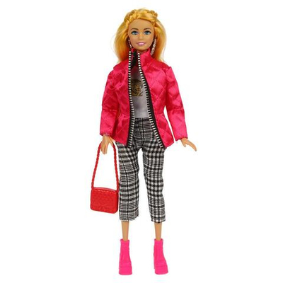 Кукла 29 см София, руки и ноги сгиб, аксс., кор (Карапуз)