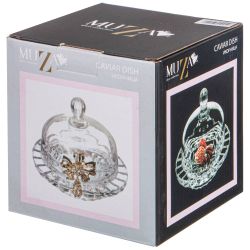 ИКОРНИЦА "VENEZIA" 130 МЛ. ДИАМЕТР=13 СМ. ВЫСОТА=12 СМ. КОЛЛЕКЦИЯ "MUZA" (КОР=12ШТ.)