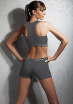 Удобный трикотажный спортивный бюстгальтер Doreanse Modal Basic (Размер: XL) (Цвет: черный)