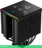 Кулер для процессора DeepCool AK620 Digital Pro черный (R-AK620-BKAPMN-G)