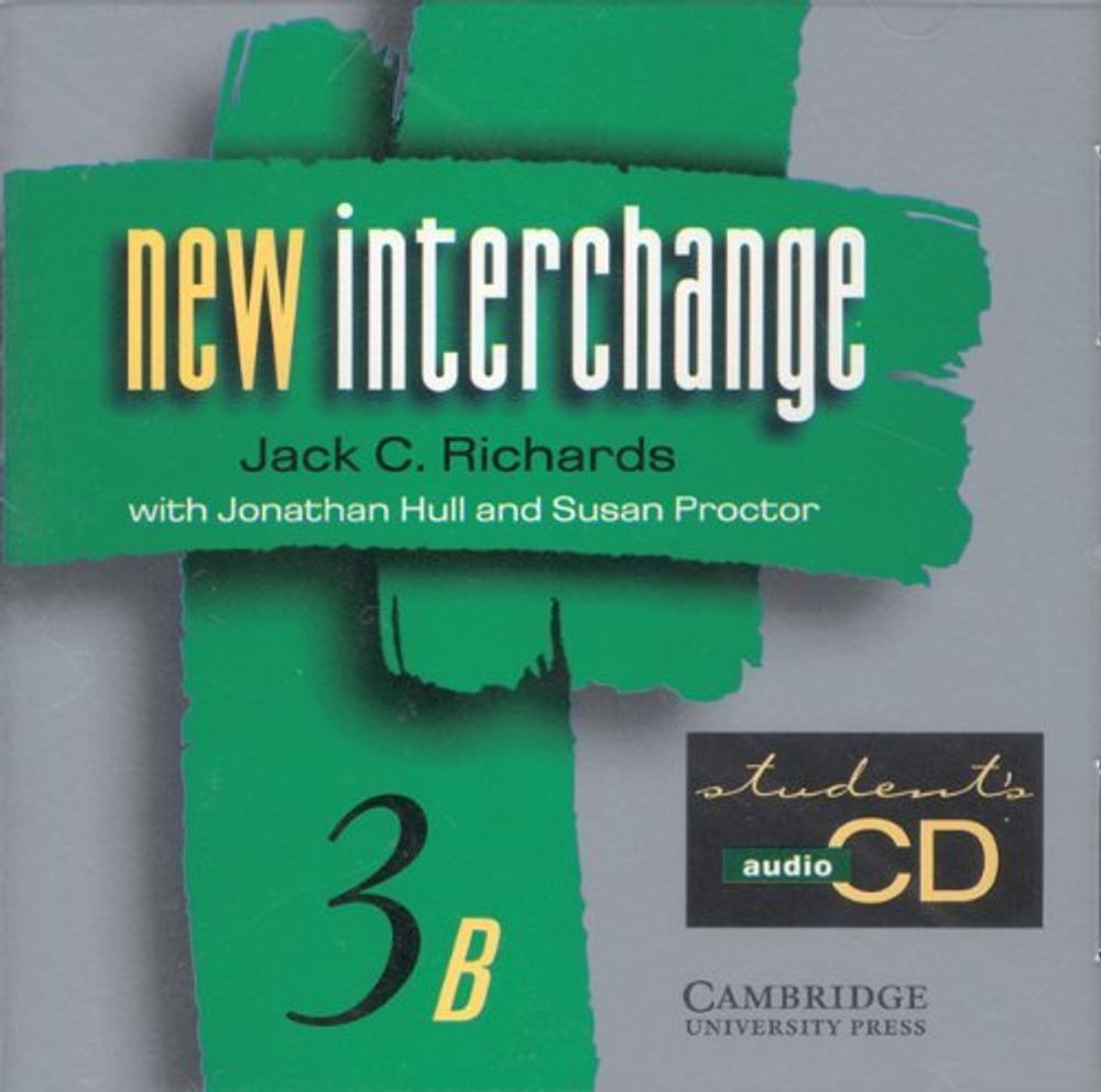 New Interchange  3  St’s CD B x 1