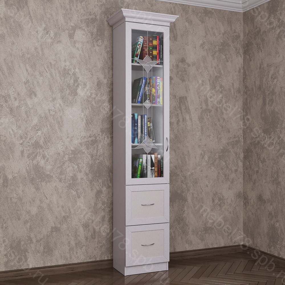 Шкаф книжный 1/4