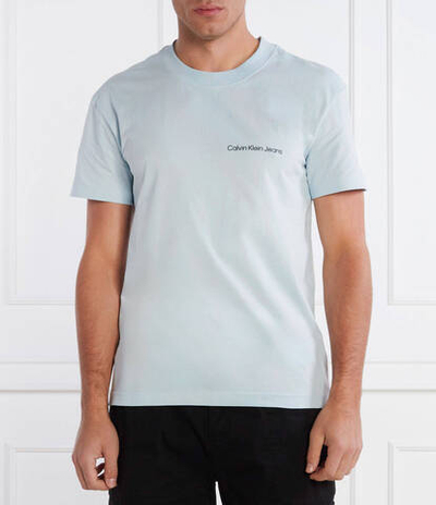 Футболка CALVIN KLEIN JEANS - голубой(J30J324671)