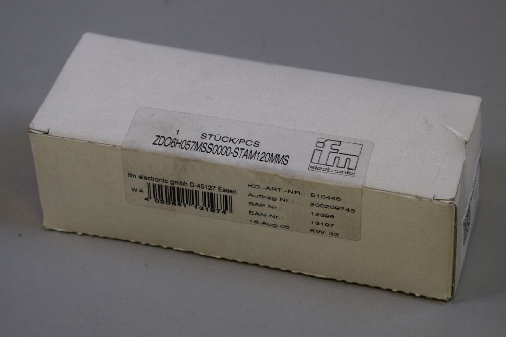 IFM ZDO6H057MSS0000-00STAM120MSS
