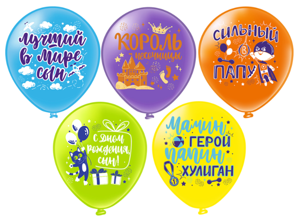 шары с надписями № 113