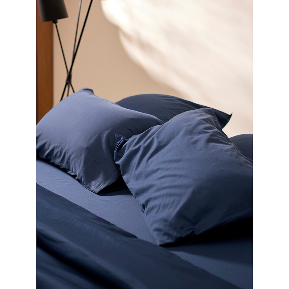 Набор наволочек 50х70см Tkano Essential темно-синий