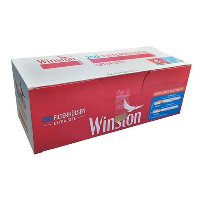 Гильзы для сигарет "Winston" Extra Long 25mm Filter 250шт.
