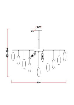 Люстра Freya FR5104PL-08N