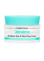 Дневной крем с пробиотическим действием для кожи вокруг глаз и шеи spf 8