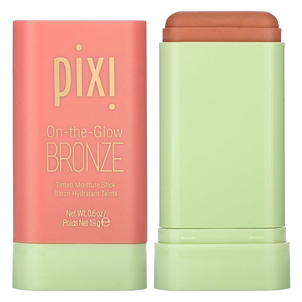 Pixi Beauty, On-the-Glow Bronze, увлажняющий стик с оттенком, теплое сияние, 19 г (0,6 унции)
