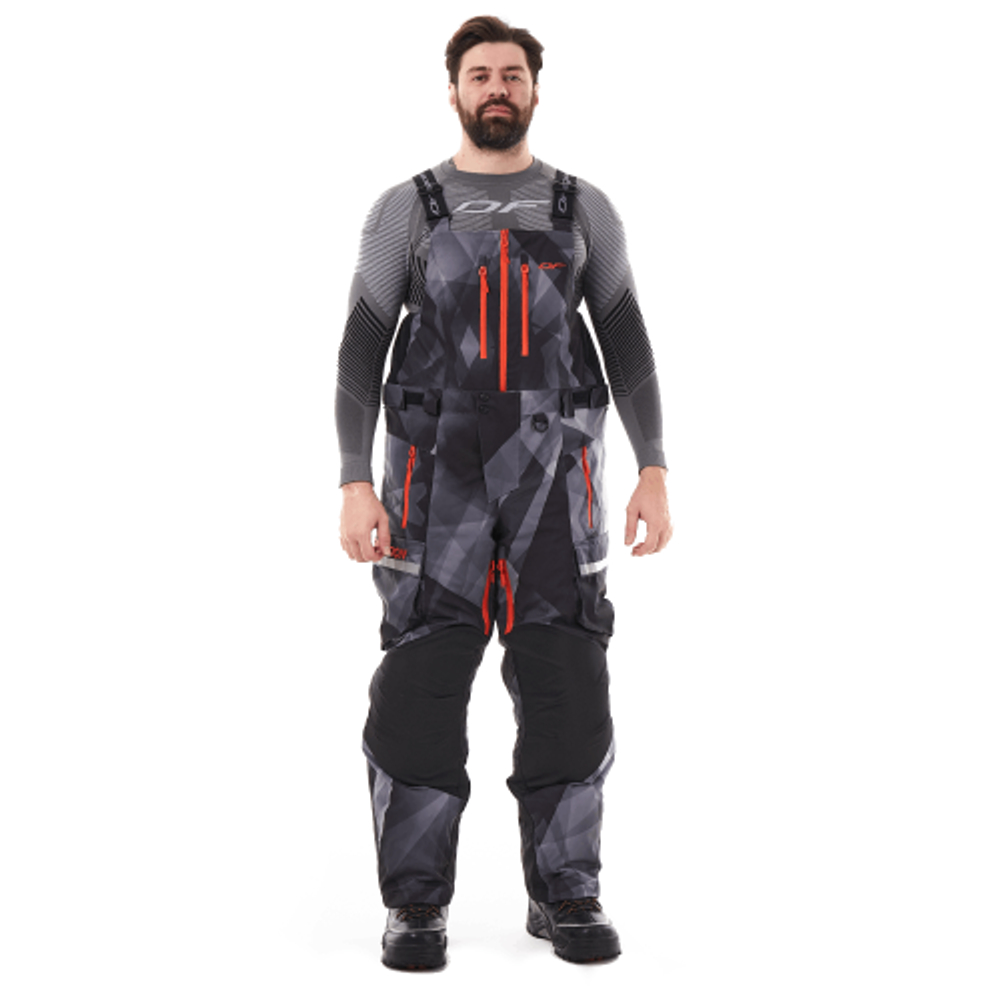 Dragonfly Штаны EXPEDITION Ink - Red 2020