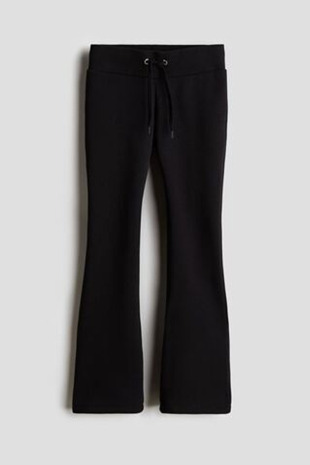 H&M Брюки с эластичным поясом, черный