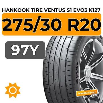 Hankook Tire Ventus S1 Evo3 K127 275/30 R20 97Y XL