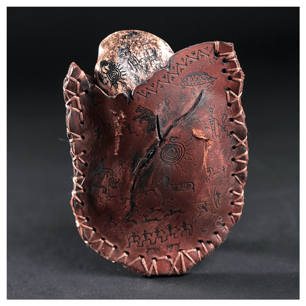 Гребень из рога «Бородочес Мазая»